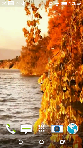 Autumn 3D Video LWP Screen 3
