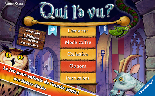Aperçu de l'application