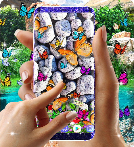 Butterfly HD live wallpaper Screen 2