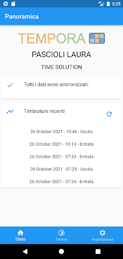 Tempora Screen 2