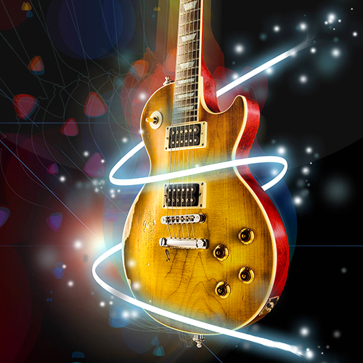 Guitars aren\'t just instruments, they\'re works of art. Our Guitar Live Wallpaper captures the beauty of these music marvels in motion. With every strum, you\'ll see the intricate details of the strings and frets come to life. Immerse yourself in the music scene with this captivating wallpaper!