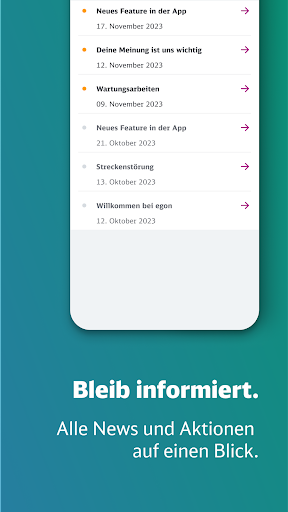 egon – der VGN eTarif Screenshot