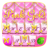 Pink Gold GO Keyboard Theme icon