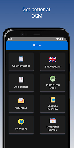 Android application OSM Tactics, Scout player screenshort