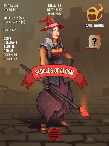 Android application Scrolls Of Gloom screenshort