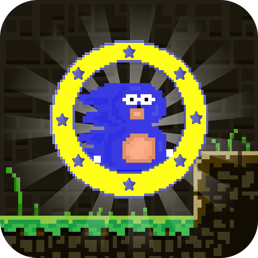 Pixel Sanic : The dead meme logo
