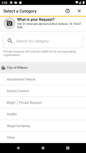 Killeen Connect Screen 3