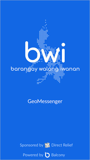 Android application BWI - Barangay Walang Iwanan screenshort