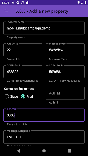 MetaApp Screen 2