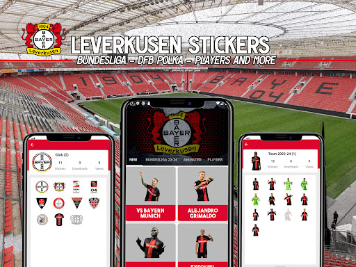 Android application Leverkusen Stickers screenshort