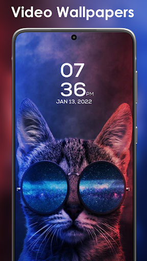 Screenshot of Video wallpaper Set Video