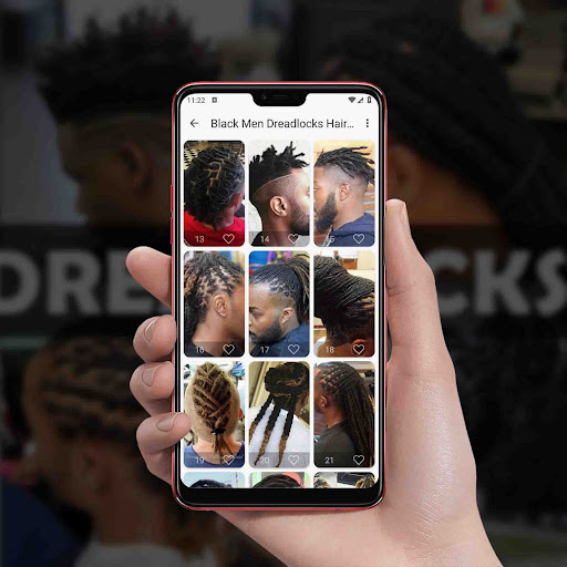 Black Men Dreadlocks Hairstyle screenshot 6