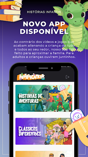 Histórias Infantis Fantásticas Screen 2