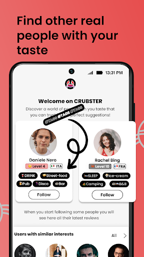 CRUBSTER: restaurant reviews Screen 3