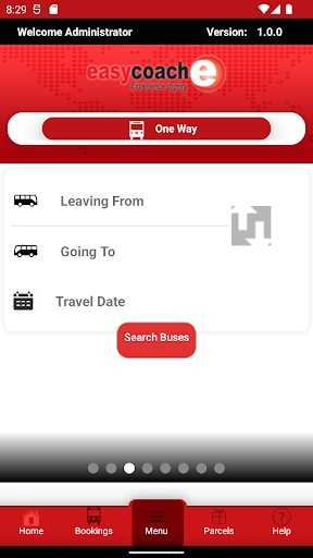 Android application Easycoach Internal screenshort