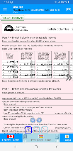 StudioTax 2020 Screen 3