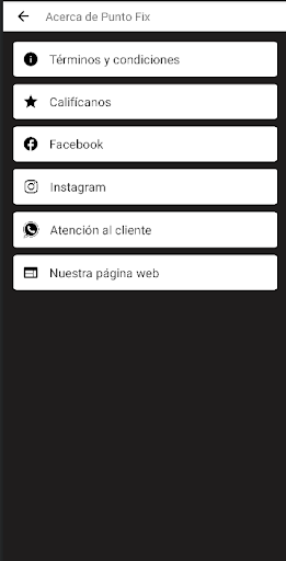 Punto Fix Screen 2