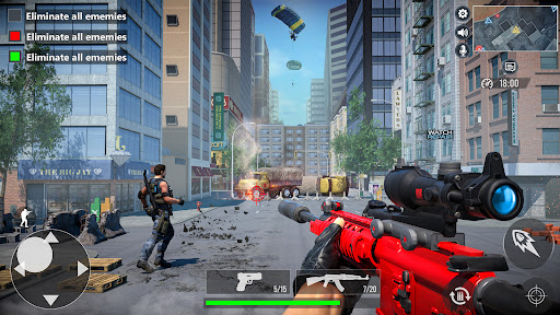 Android application Real Commando Secret Missions. screenshort