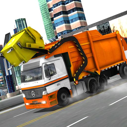 Crazy Garbage Truck Simulator  Icon