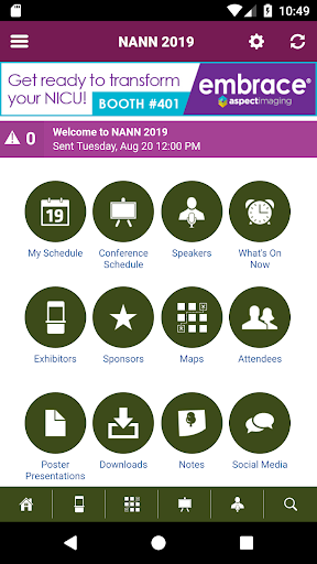 NANN Conferences Screen 2