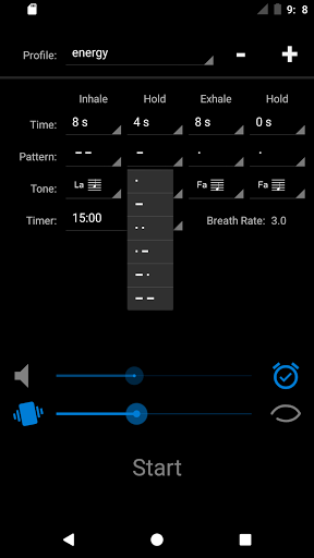 Android application Viber Breather screenshort