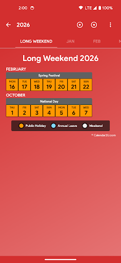 China Calendar - Notes Taking screenshot 7