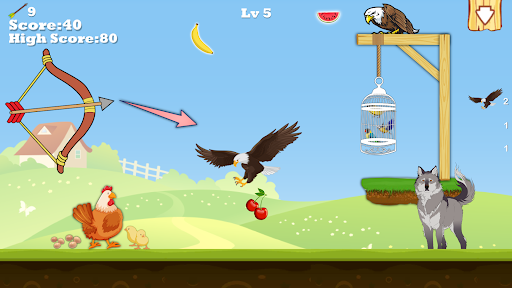 Rope Archery Birds Rescue Screen 2