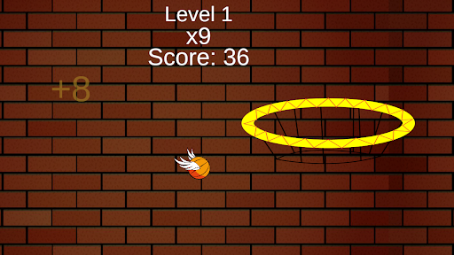 Android application Flappy Ball screenshort
