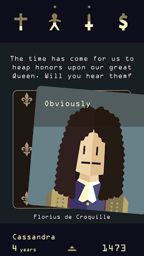 Reigns: Her Majesty 1.0 screenshots 1