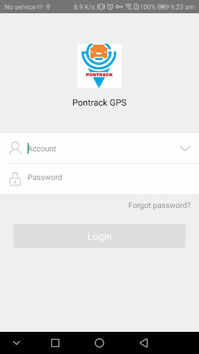 Android application Pontrack GPS screenshort