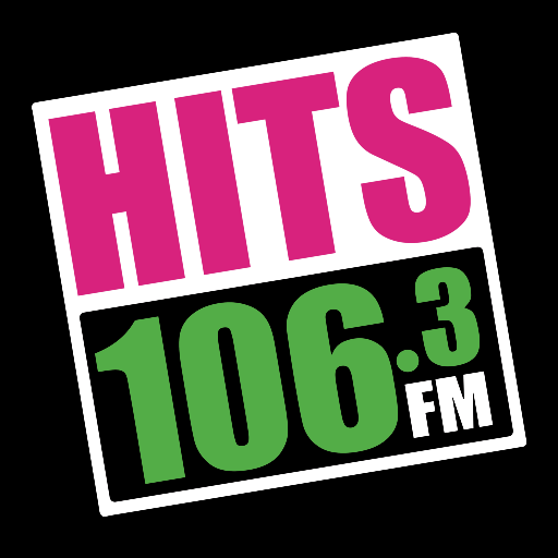 HITS 106.3 logo