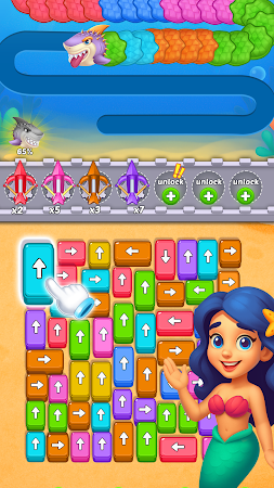 Game screenshot Rescue Mermaid: Dragon Puzzle mod apk