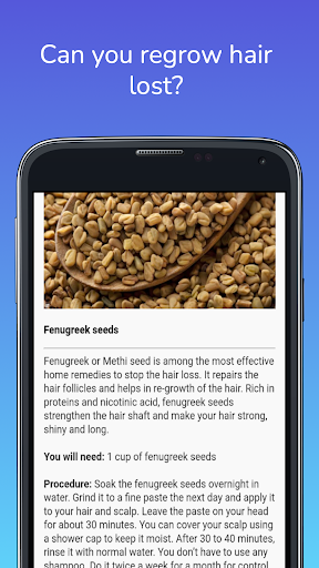 Hair loss treatment at home Screen 3