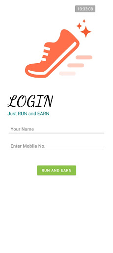 Walk & Run & Earn Screen 2