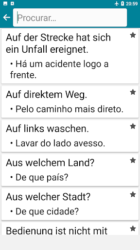 Alemão - Português Captura de Tela do Aplicativo Android 4