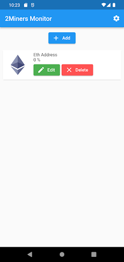 Android application MonitorMiner screenshort