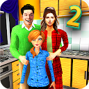 Download Happy Family Life Dad Mom - Virtual House Install Latest APK downloader