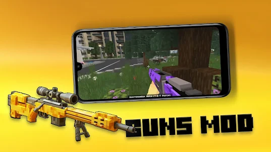 Guns Mod For Minecraft PE