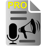 Cover Image of ดาวน์โหลด Voice Text - Text Voice PRO  APK
