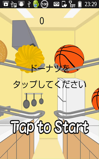 Android application Donut Tapper screenshort