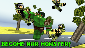 Game screenshot War Monster Titan: Blocky City mod apk