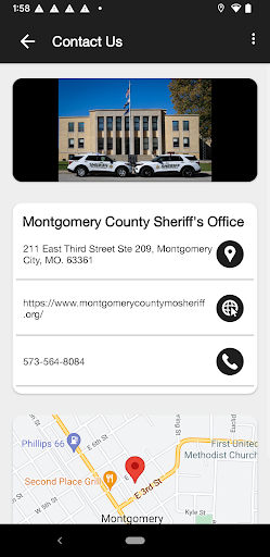 Montgomery County Sheriff (MO) Screen 3