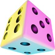 Dice Roller 3D - Toss & Throw Realistic Die Red