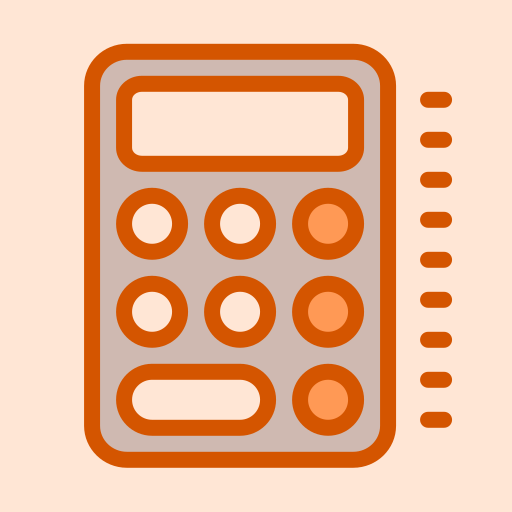 Calc x2: two-screen calculator logo