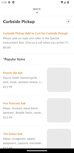 Moes Deli & Catering Screen 3