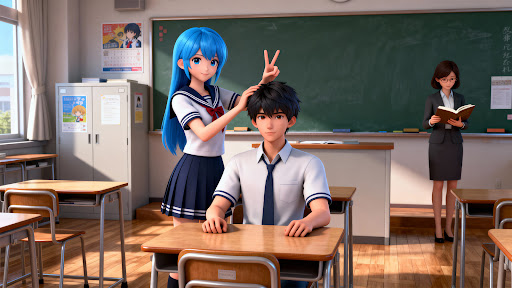 Anime Girls Life School Games. screenshot 11
