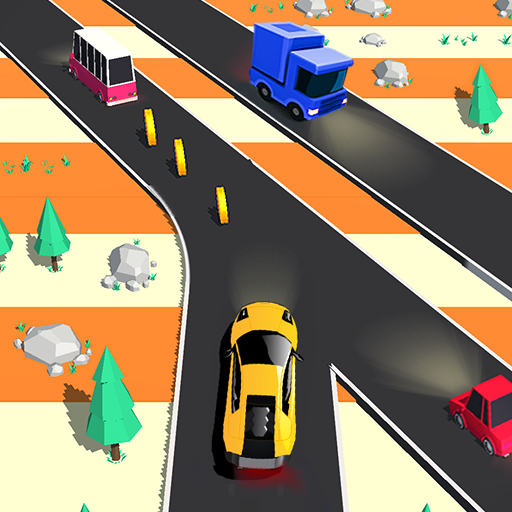 Traffic Car Run 2D : Car games 0.24 Icon