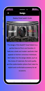 Beatxp Smart watch Guide