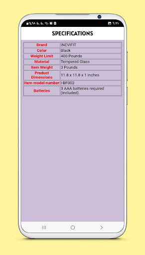 digital weight scale guide