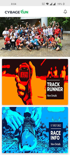 Cybage Run App